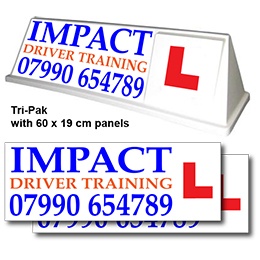 The Boxer Roof Sign - Graphic Advantage Tri-Pak